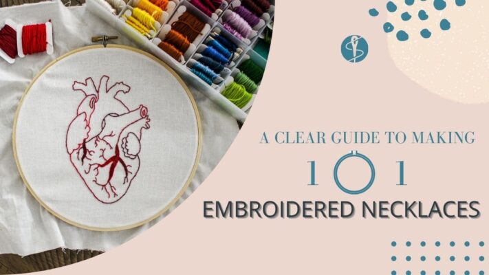 A Clear Guide To Making Embroidered Necklaces